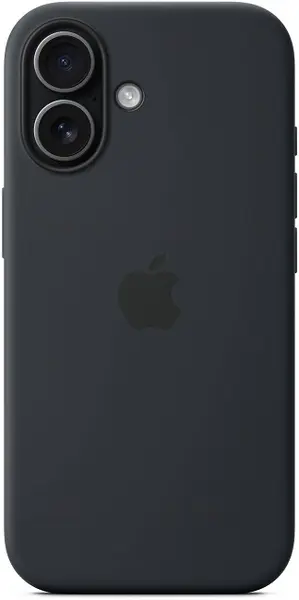 Husă Apple - Silicone, iPhone 17, MagSafe, negru