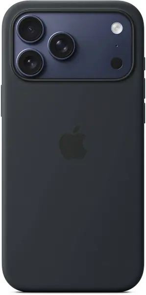 Husă Apple - Silicone, iPhone 17 Pro, MagSafe, negru