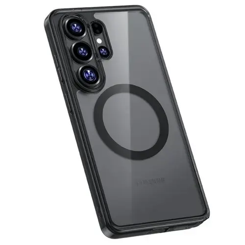 Husa Benks Magnetic Crystal pentru Samsung Galaxy S26 Ultra, Negru