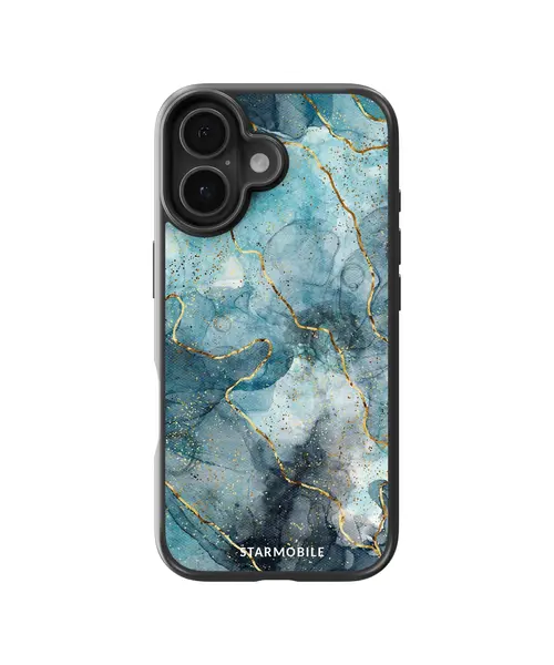 Husa Blue Gold Apple iPhone Impact Ultra - iPhone 17