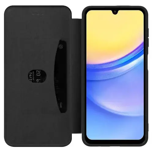 Husa Book Lemontti Elegant Samsung Galaxy A25 5G, Negru