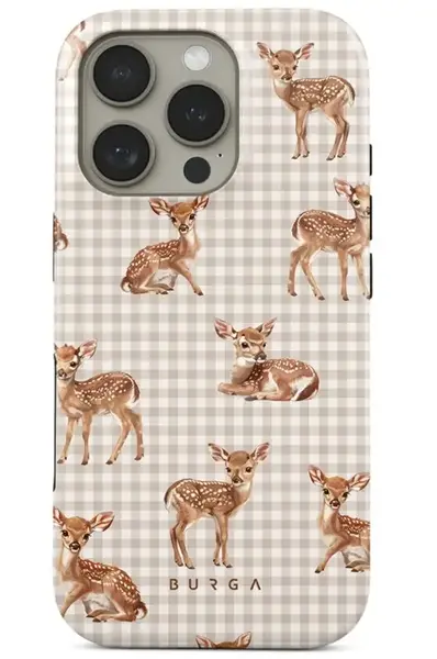 Husa Burga Dual Layer Bambi iPhone 16 Pro