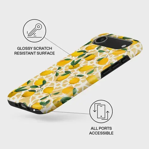 Husa Burga Dual Layer Magsafe Lemon Juice pentru iPhone Air