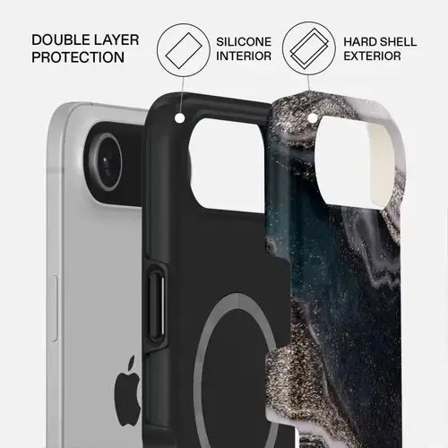 Husa Burga Dual Layer Magsafe Magic Night pentru iPhone Air