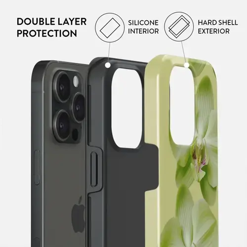Husa Burga Dual Layer Purity iPhone 15 Pro