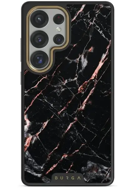 Husa Burga Elite Gold Rose Gold Marble Samsung Galaxy S25 Ultra