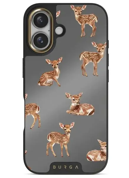 Husa Burga Elite Mirror Magsafe Gold Bambi iPhone 16