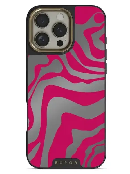 Husa Burga Elite Mirror Magsafe Gold Siren iPhone 16 Pro