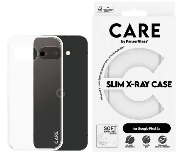 Husa CARE - Fashion X-Ray, Google Pixel 9a, transparent