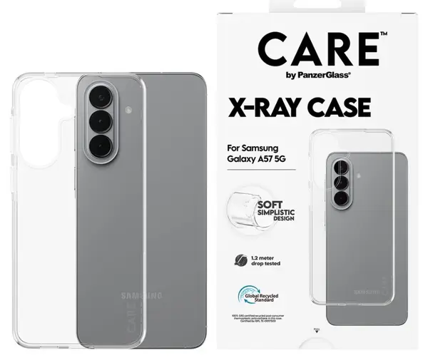 Husă CARE – X-Ray, Galaxy A57 5G, transparentă