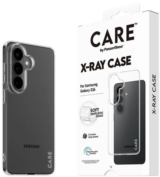 Husă CARE – X-Ray, Galaxy S26, transparentă