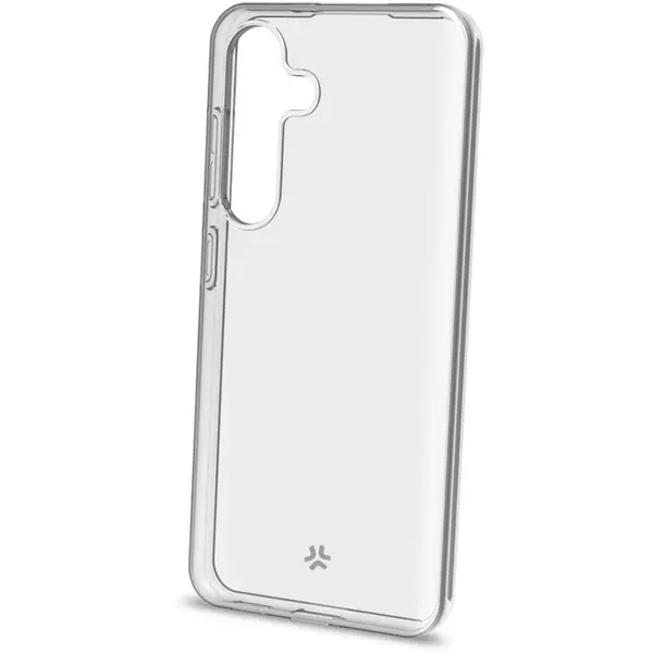 Husa Celly Cromo pentru Samsung Galaxy S25 5G, Transparent