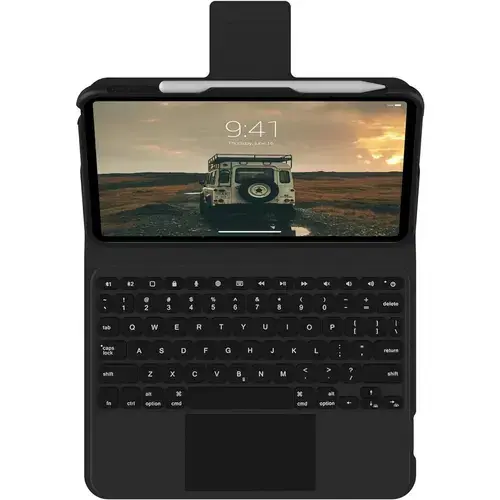 Husa cu tastatura UAG Keyboard Cover, Bluetooth, Suport stylus, pentru Apple iPad 10.9inch, 10th generation (Negru)