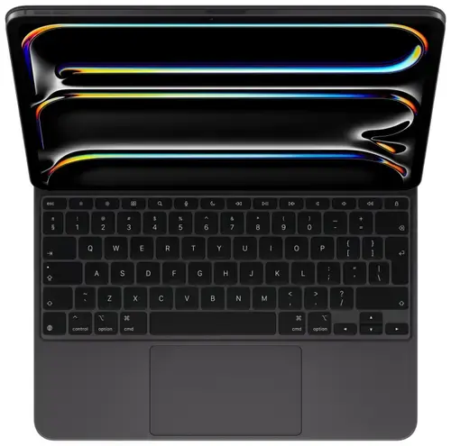 Husa cu tastura Apple Magic Keyboard MWR53RO/A pentru Apple iPad Pro 13‑inch (M4), Layout RO (Negru)