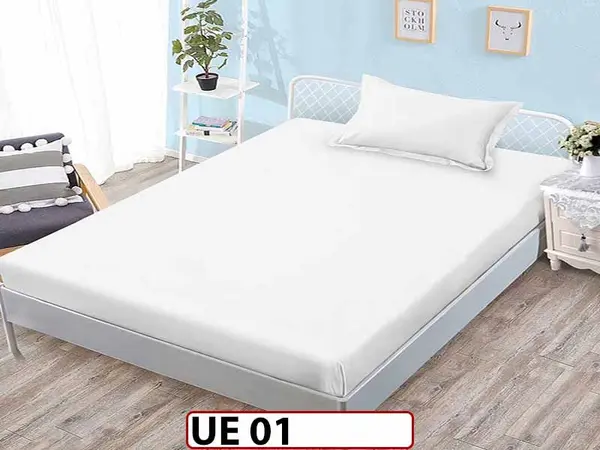 Husa de Pat din Finet + 1 Fata de Perna - Saltea 140x200 - Pat 2 Persoane -UE 01