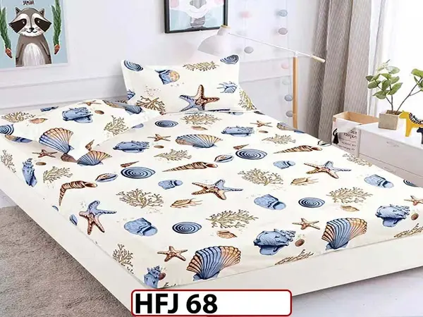 Husa de Pat din Finet + 2 Fete de Perne - Saltea 180x200 - Pat 2 Persoane - HFJ68