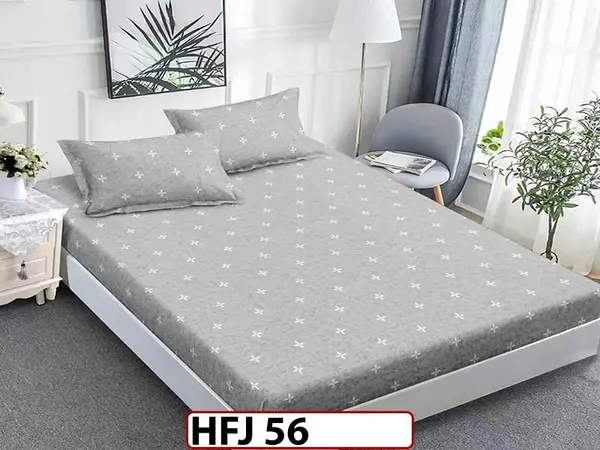 Husa de Pat din Finet + 2 Fete de Perne - Saltea 180x200 - Pat 2 Persoane - HFJ56