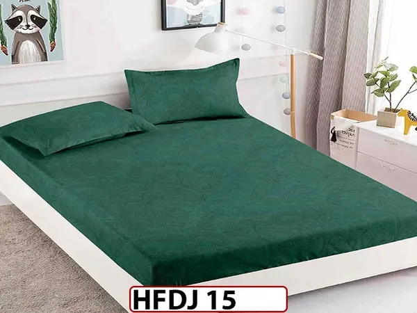 Husa de Pat din Finet + 2 Fete de Perne - Saltea 90x200 - HFDJ15