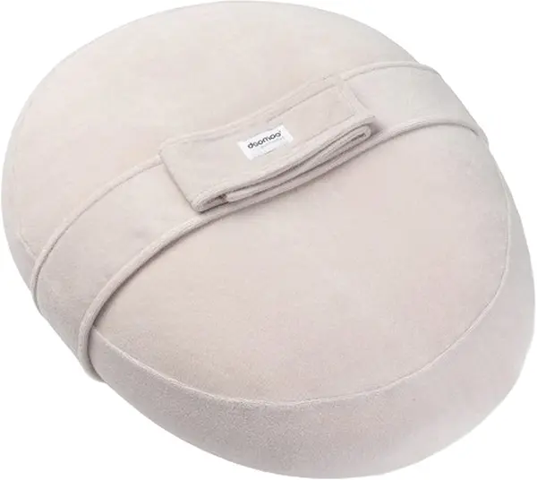 Husă de pernă transformatoare pentru alăptare Doomoo - Buddy, Relax cover, Almond