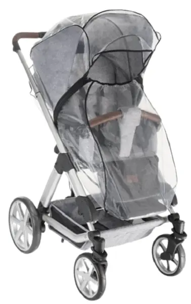 Husă de ploaie cu fermoar pentru cărucior Reer - Classic +, universal