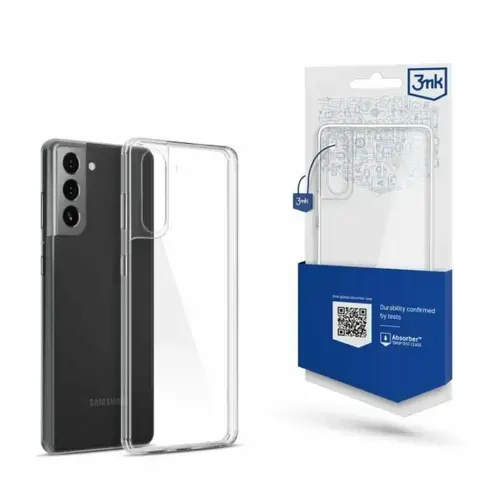 Husa de protectie 3mk Clear Case pentru Samsung S21 FE (Transparent)