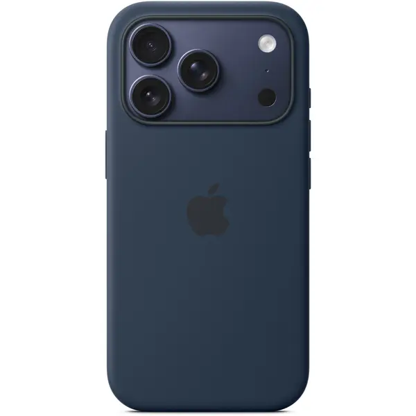 Husa de protectie Apple cu MagSafe pentru iPhone 17 Pro, Silicon Midnight
