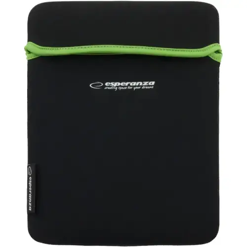 Husa de protectie Esperanza pentru tableta 9.7'', Neopren 3 mm, Negru