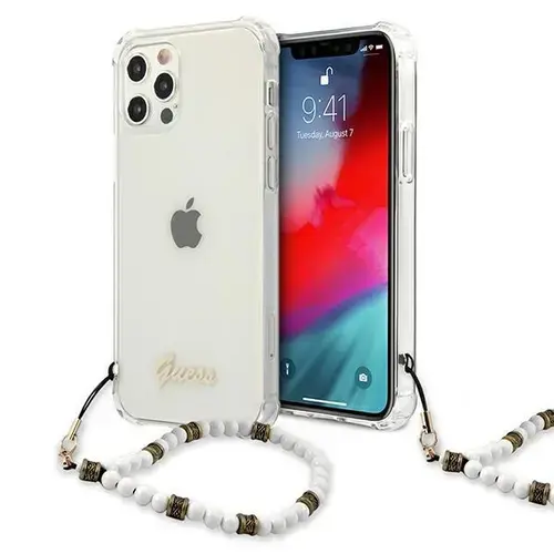 Husa de protectie Guess pentru iPhone 12 Pro Max, Transparent