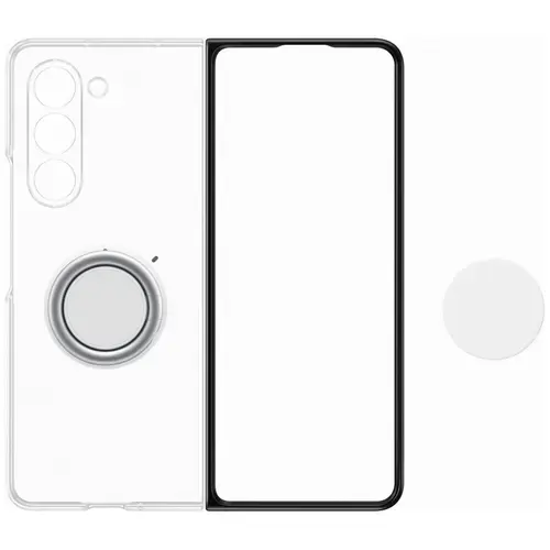 Husa de protectie Samsung Clear Gadget Case pentru Samsung Galaxy Z Fold 5 (Transparent)