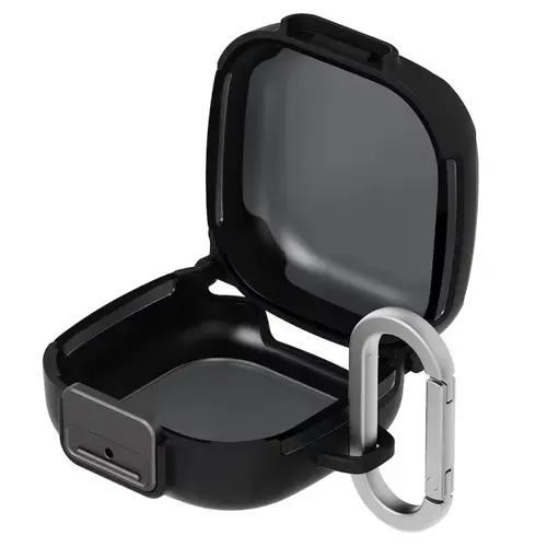 Husa de protectie Samsung GP-FPR640HIBBW pentru Galaxy Buds 4, Galaxy Buds 4 Pro cu clema (Negru)