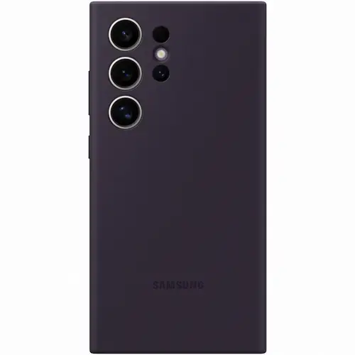 Husa de protectie Samsung Silicone Case pentru Galaxy S24 Ultra, DARK VIOLET