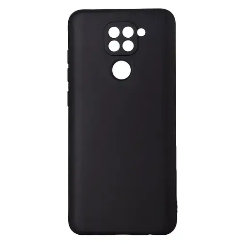 Husa de protectie Spacer pentru Xiaomi Redmi Note 9, material flexibil TPU, Negru
