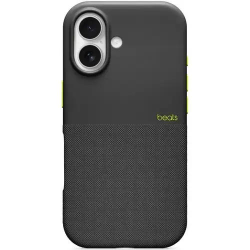 Husa de protectie spate Apple Beats MGJX4LL/A pentru iPhone 17, Rugged Case cu MagSafe si Camera Control (Negru)