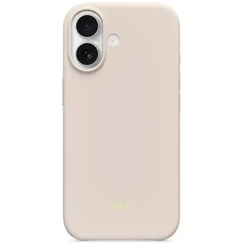 Husa de protectie spate Apple Beats MGK34LL/A pentru iPhone 17, Case cu MagSafe si Camera Control (Bej)