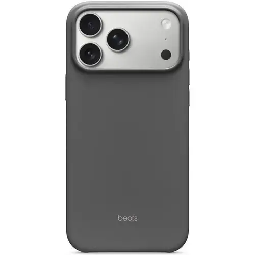 Husa de protectie spate Apple Beats pentru iPhone 17 Pro Max, Case cu MagSafe and Camera Control (Gri)