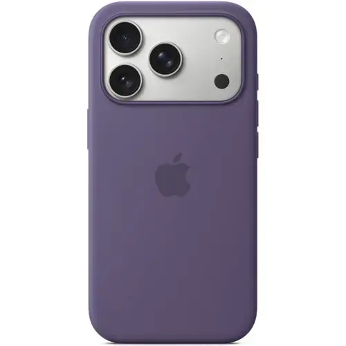 Husa de protectie spate Apple Silicone Case MGFG4ZM/A cu MagSafe pentru iPhone 17 Pro (Mov)