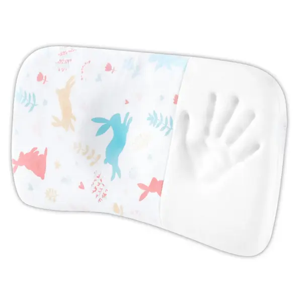HUSA de schimb / Fata de perna pentru Perna ortopedica Baby nou nascuti 8-24 luni | Multicolora cu Iepurași - Default Title