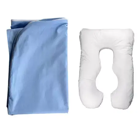 HUSĂ DE SCHIMB pentru Pernă Gravide 3 în 1 TWINDECO Maxim Albastra – NU include perna!