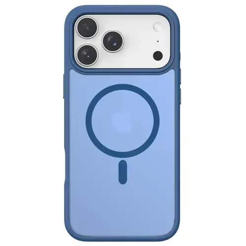 Husa Devia Pino Series Magnetic Shockproof iPhone 17 Pro, Albastru