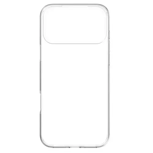 Husa Devia Silicon Naked pentru iPhone 17 Pro, Transparent