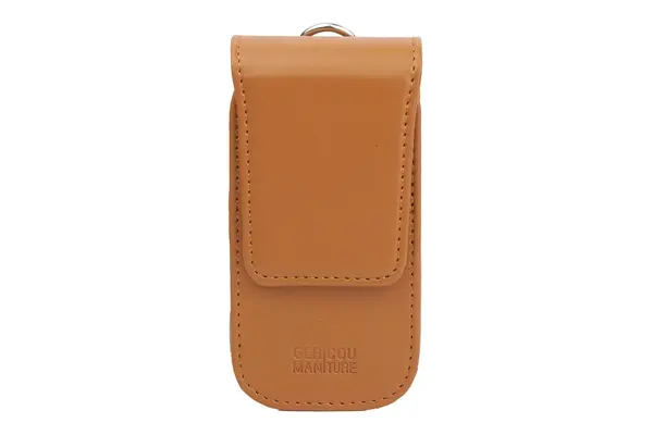 Husa din piele maro pentru IQOS | German Couture