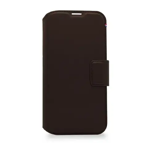 Husa din piele naturala Decoded Detachable Wallet MagSafe compatibila cu iPhone 14 Plus, Maro