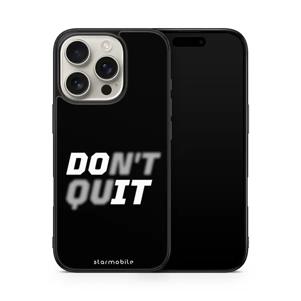 Husa Don't quit Apple iPhone Impact Ultra - iPhone 12 Pro Max