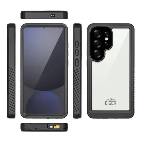 Husa Eiger Avalanche Samsung Galaxy S25 Ultra, Negru