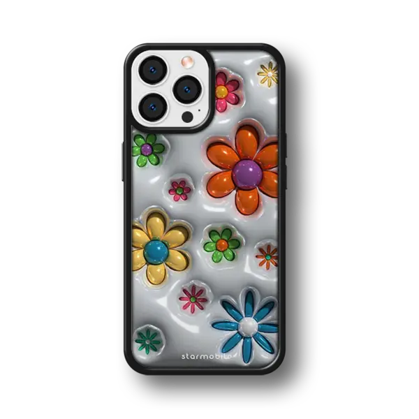 Husa Flowers 3D Apple iPhone Impact Ultra - iPhone 13