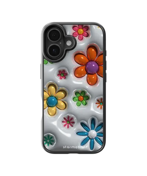 Husa Flowers 3D Apple iPhone Impact Ultra - iPhone 17