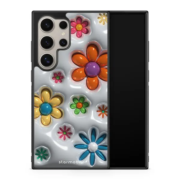 Husa Flowers 3D Samsung Impact Ultra - Samsung A34