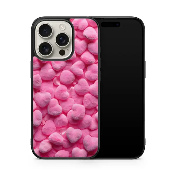 Husa Fluffy Hearts Apple iPhone Impact Ultra - iPhone 11