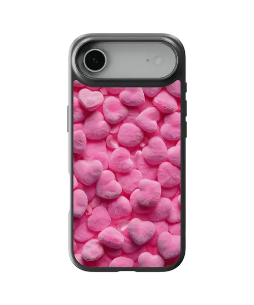 Husa Fluffy Hearts Apple iPhone Impact Ultra - iPhone Air
