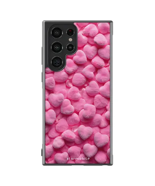Husa Fluffy Hearts Samsung Impact Ultra - Samsung A12